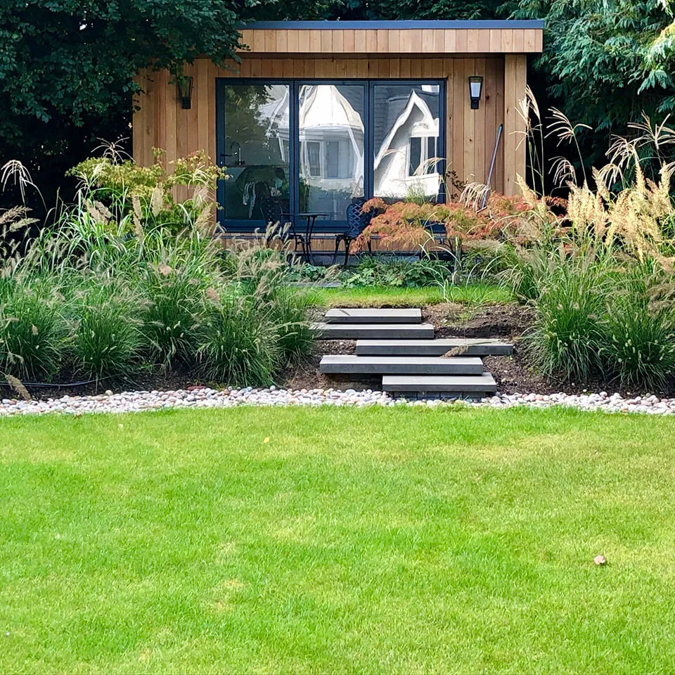 The Path to the Studio - Garden Design by Sarah Abbott Gardens